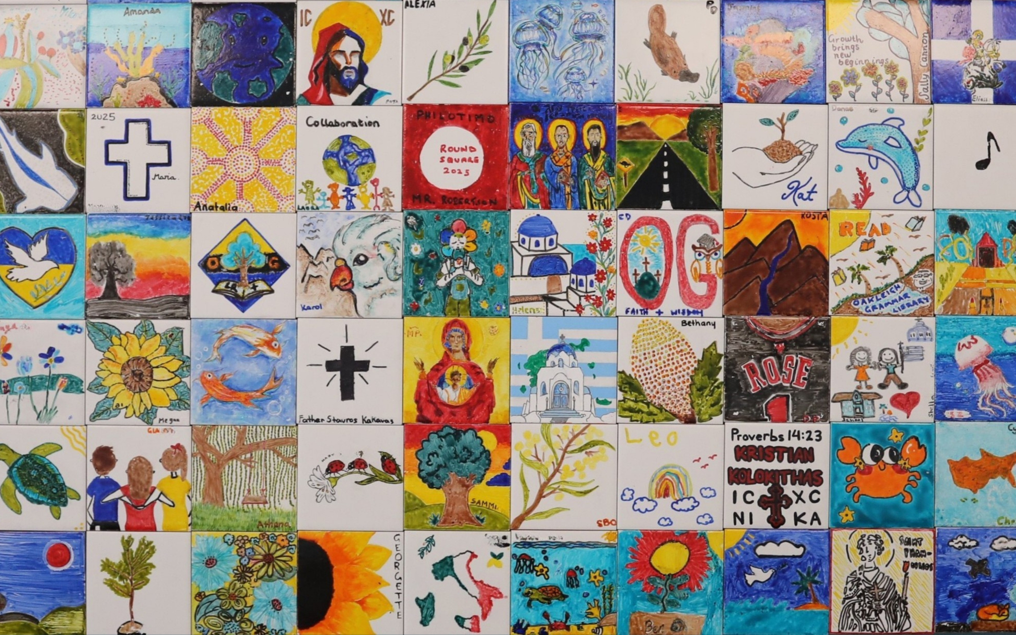 One community, hundreds of stories: Oakleigh Grammar unveils whole-school tile mural
