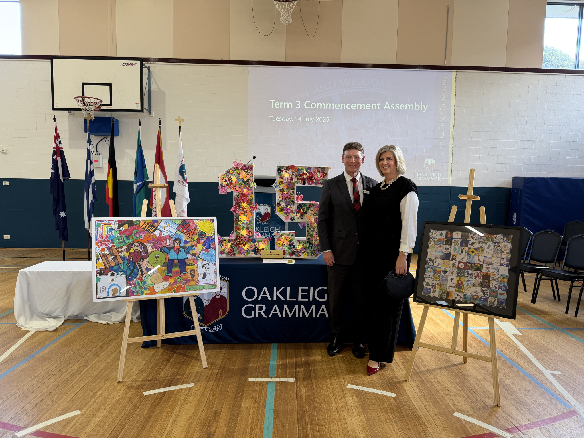 Oakleigh Grammar commences Term 3 with Principal milestone and community celebrations